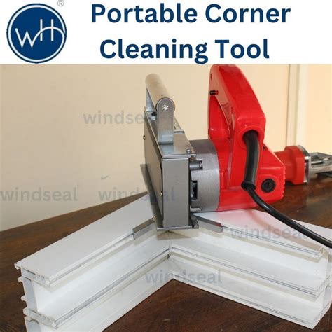 cnc corner cleaning upvc door window making machine manufacturers|UPVC Window CNC Corner Cleaning Machine 6 Tools.